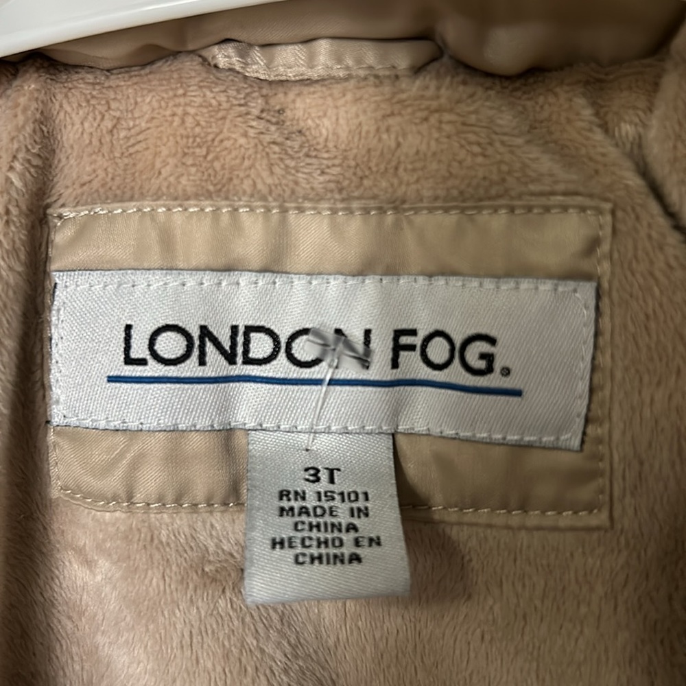 London Fog Toddler coat - Picture 4 of 7